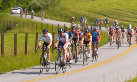 Mountains of Misery riders in Maggie Valley Mountains of Misery riders in Maggie Valley